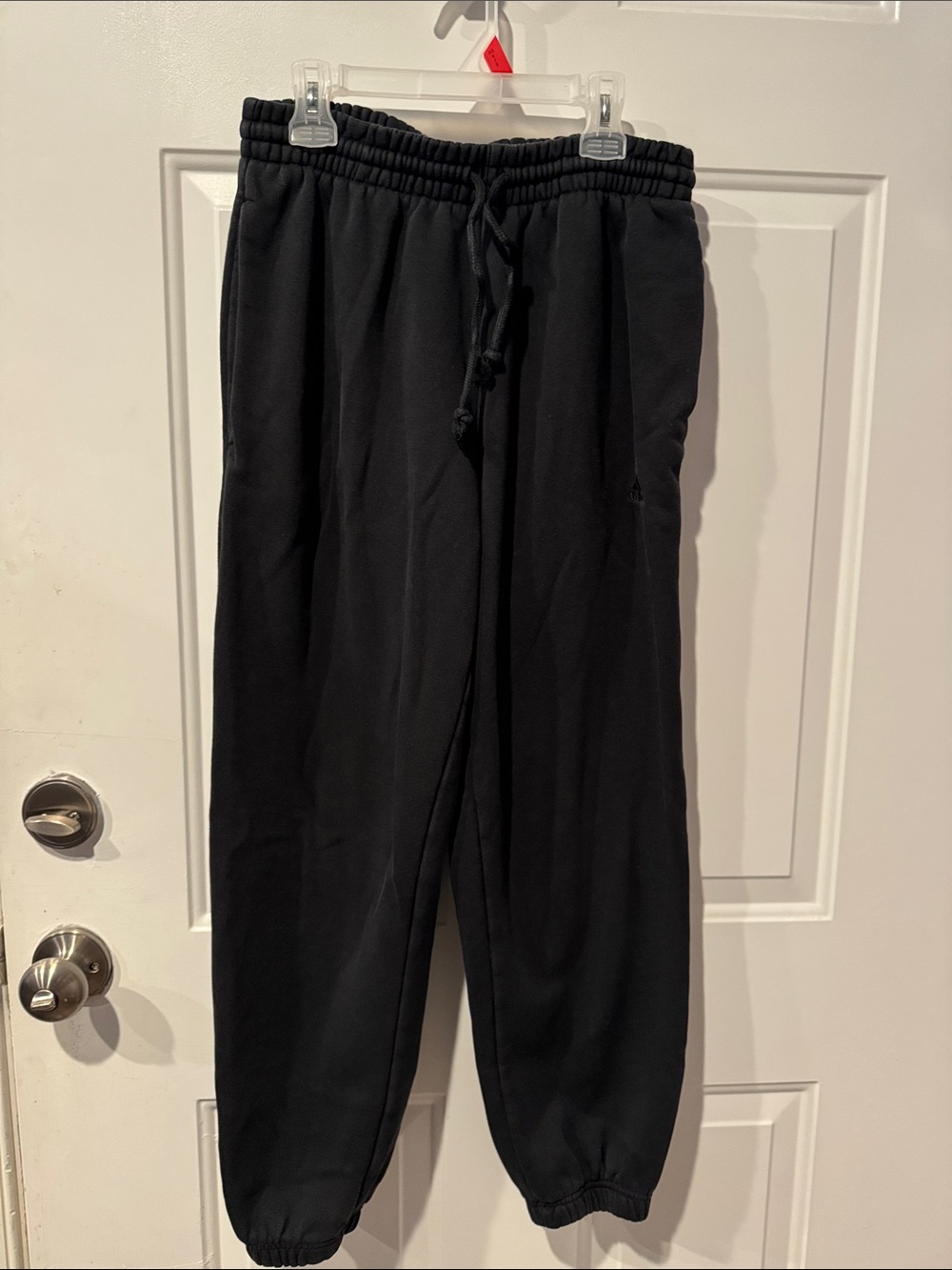 Men’s Small Adidas BlackElastic Waist Jogger Pants